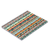 Abstraktes mehrfarbiges Muster Notizblock (Linke Seite)