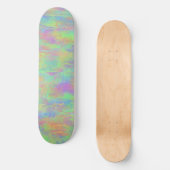 Abstraktes mehrfarbiges Muster-Skateboard Skateboard (Vorderseite)