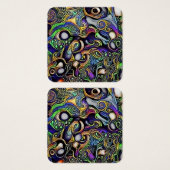 Abstraktes Menschenportrait (Vorne & Hinten)