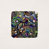 Abstraktes Menschenportrait (Rückseite)