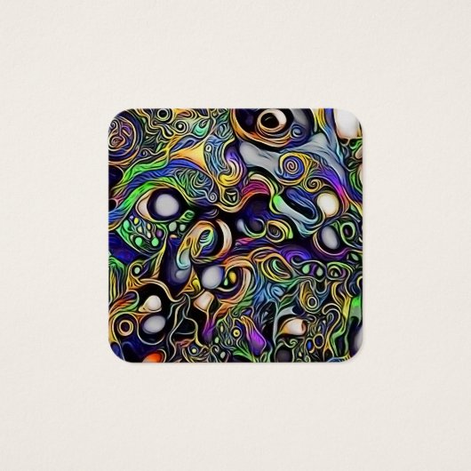 Abstraktes Menschenportrait (Vorderseite)