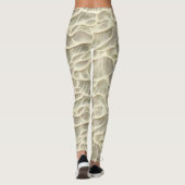 Abstraktes Messemuster Leggings (Rückseite)