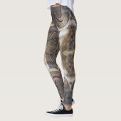 abstraktes Metalldesign Leggings (Links)