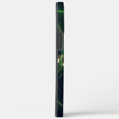 Abstraktes metallisches Blatt mit blinkenden Spure Case-Mate iPhone Hülle (Rückseite / Rechts)