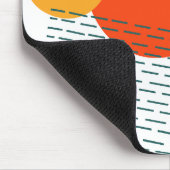 Abstraktes Mid-Century Modern Mousepad (Ecke)