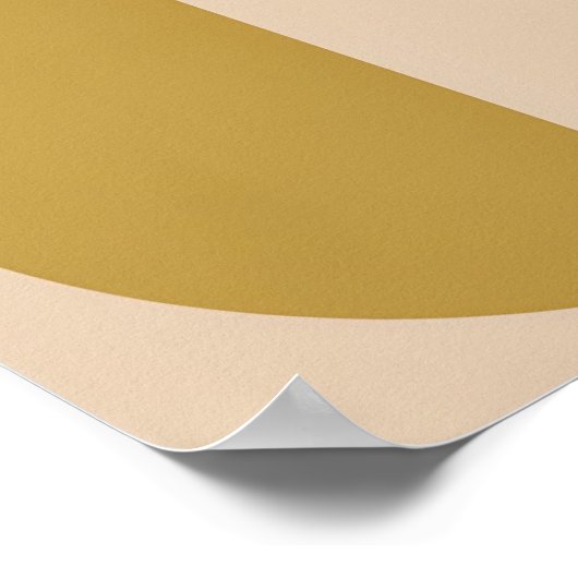 abstraktes minimalistisches Design postmodernes De Poster (Ecke)