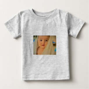Abstraktes minimalistisches Gesicht-Kunst-T-Shirt- Baby T-shirt