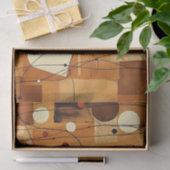 Abstraktes Minimalistisches Papiertüftpapier für w Seidenpapier (Geschenk)