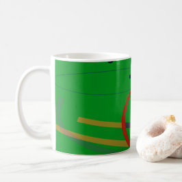 Abstraktes Miro  Künstlerische Kaffee-Tasse Kaffeetasse