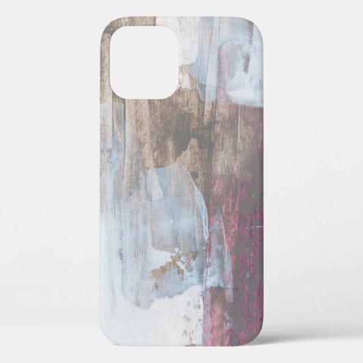 Abstraktes Mischmedienbild. Handgemalt Hintergrunn Case-Mate iPhone Hülle (Rückseite)