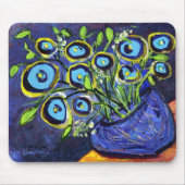 abstraktes mit Blumenmousepad 17 Mousepad (Vorne)