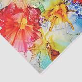 Abstraktes mit Blumenseidenpapier Seidenpapier (Ausschnitt)