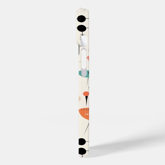 Abstraktes Mittelalter Case-Mate iPhone Hülle (Rückseite / Links)