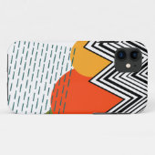 Abstraktes Mittelalter Moderne Case-Mate iPhone Hülle (Rückseite (Horizontal))