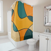 Abstraktes Mittelalter Moderne Duschvorhang (Beispiel)