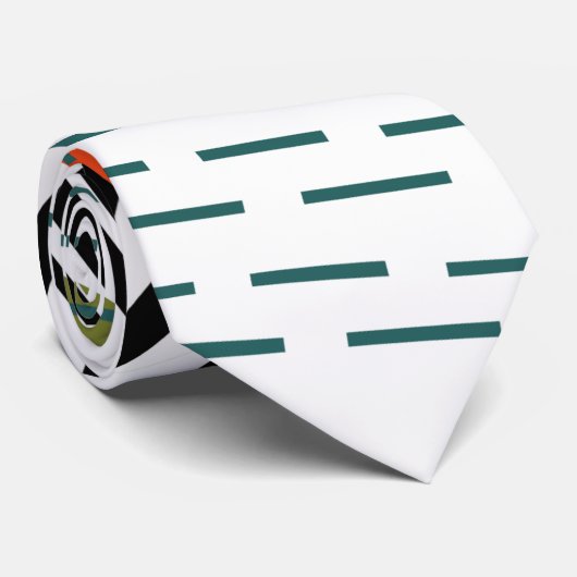 Abstraktes Mittelalter Moderne Krawatte (Gerollt)