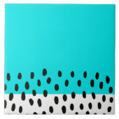 Abstraktes Mittelalter Moderne Kunst  Fliese (Vorderseite)