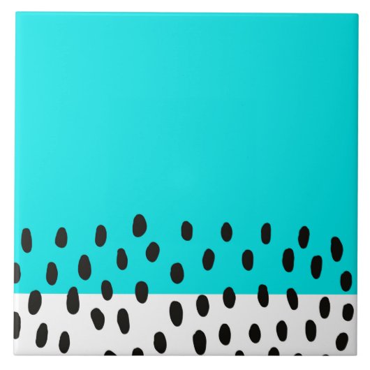 Abstraktes Mittelalter Moderne Kunst Fliese (Vorderseite)