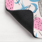 Abstraktes Mittelalter Moderne Mousepad (Ecke)