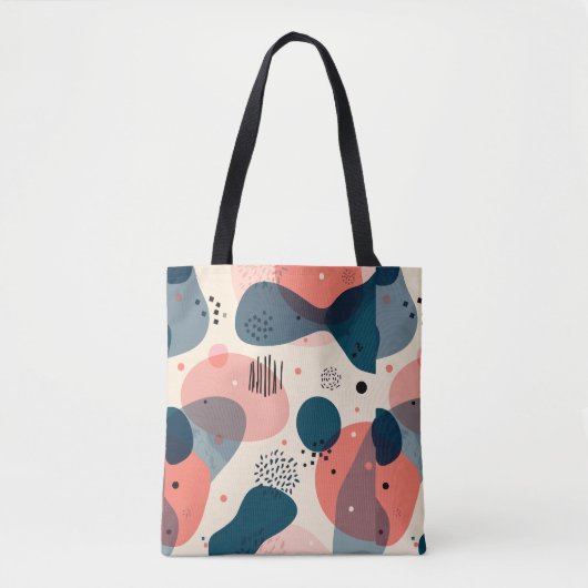 Abstraktes Mittelalter Moderne Tasche (Vorderseite)