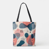 Abstraktes Mittelalter Moderne Tasche (Rückseite)