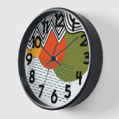 Abstraktes Mittelalter Moderne Uhr (Winkel)