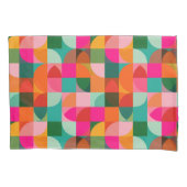 Abstraktes Mittelalter Modernes Muster farbenfrohe Kissenbezug (Vorderseite)