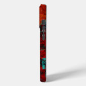 Abstraktes, modernes, Cooles künstlerisches Muster Case-Mate iPhone Hülle (Rückseite / Links)