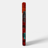 Abstraktes, modernes, Cooles künstlerisches Muster Case-Mate iPhone Hülle (Rückseite / Links)