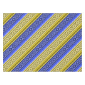 Abstraktes modernes Dekor mit geometrischen Orname Tischdecke (Vorderseite (Horizontal))