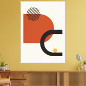 Abstraktes modernes Design Leinwanddruck (Insitu (Wohnzimmer))