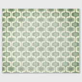 Abstraktes modernes, einfaches geometrisches Dreie Geschenkpapier (Flach)