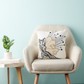 Abstraktes modernes Element Kissen (Stuhl )