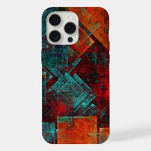 Abstraktes modernes farbenfrohes kühles künstleris iPhone 15 pro max hülle
