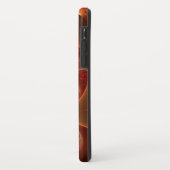 Abstraktes modernes Fraktal Art Monogram Case-Mate iPhone Hülle (Hinten/Links)