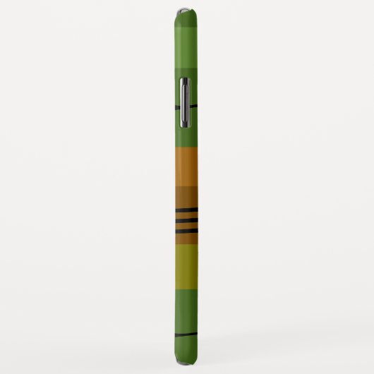 Abstraktes modernes geometrisches Muster Case-Mate iPhone Hülle (Hinten/Rechts)