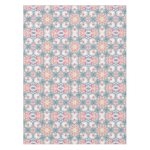 Abstraktes modernes geometrisches Ornamentalblau Tischdecke