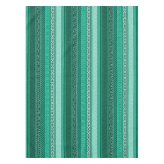 Abstraktes modernes geometrisches Retropflaster Tischdecke (Vorderseite)