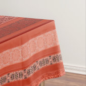 Abstraktes modernes geometrisches Retropflaster Tischdecke (Beispiel)