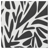 Abstraktes modernes, glänzendes monochromes Blumen Stoff (Nahaufnahme)