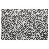 Abstraktes modernes, glänzendes monochromes Blumen Stoff (Fat Quarter (45,7 x 55,9 cm))