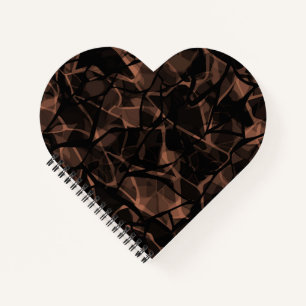 Abstraktes modernes Glasmosaikfliesen-Muster hell Notizblock