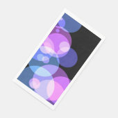 Abstraktes modernes Hintergrundpapier Napkin Serviette (Ecke)