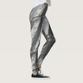 Abstraktes modernes Kunstmuster Leggings (Rechts)