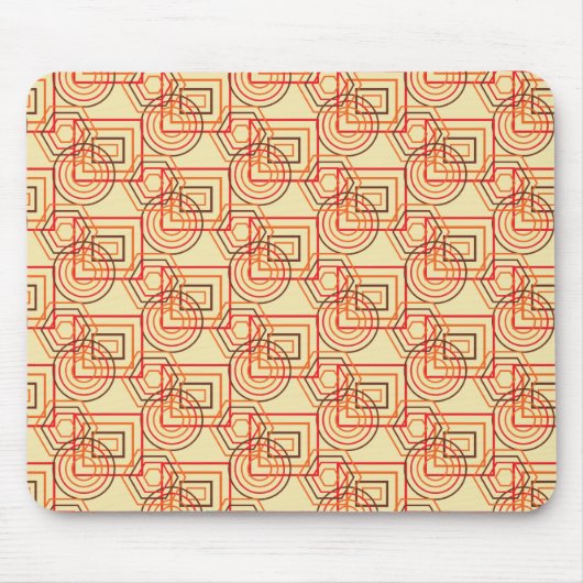 Abstraktes modernes Kunstmuster Mousepad (Vorne)