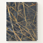 Abstraktes modernes Kunstmuster Notizblock (Rückseite)