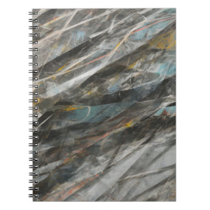 Abstraktes modernes Kunstmuster Notizblock