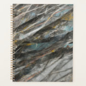 Abstraktes modernes Kunstmuster Planer (Vorderseite)