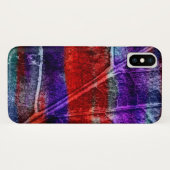 Abstraktes modernes Leaf Pastel Case-Mate iPhone Hülle (Rückseite (Horizontal))