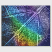 Abstraktes modernes Leaf Pastell #2 Geschenkpapier (Flach)